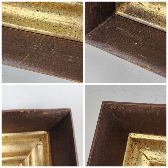 Birch Tree Oil Painting Northwoods Snowy Forest Winter Woods Aspen Pine Fir Snow - Picture 4 of 12